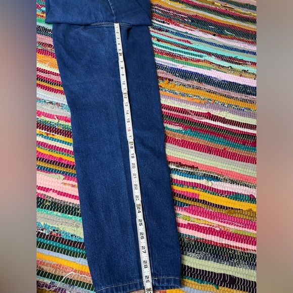 Vintage Zena High Waist Tapered Mom Jeans 80s 90s Size 13 Juniors - Picture 8 of 10